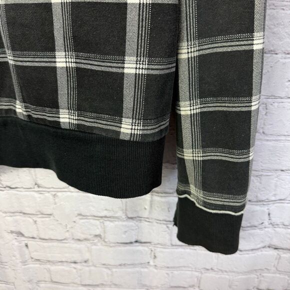 Vintage Billabong Roxy Style Striped Sherpa Lined Full Zip Hoodie Size Large - Picture 9 of 13